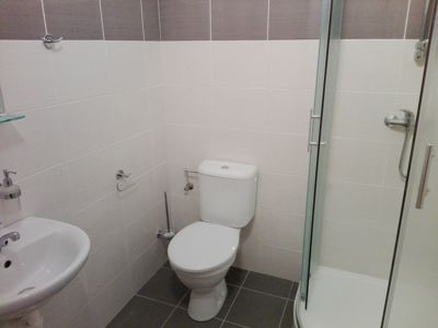 Koupelna s WC na pokojích kategorie A